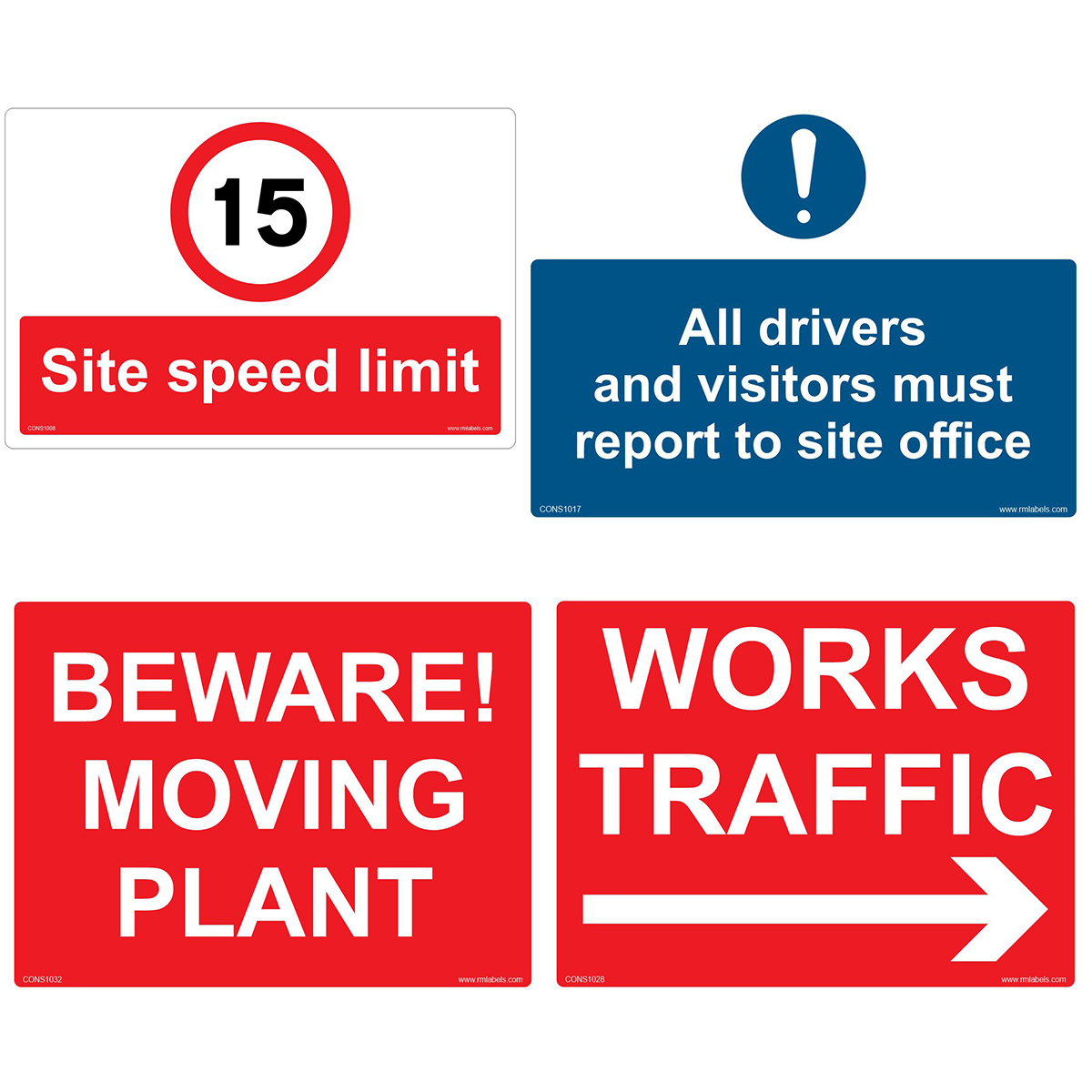Site Traffic Signs