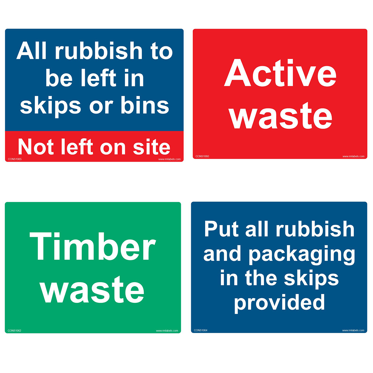 Waste Signs