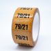 79%/21% Mix Pipe Identification Tape for Gas - R M Labels - ID221T50YO