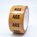 AGS (Anaesthetic Gas Scavenging System) Pipe Identification Tape - R M Labels - ID136T50YO