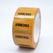 Ammonia Pipe Identification Tape - R M Labels - ID129T50YO