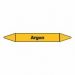 Argon Pipe Marker sel adhesive vinyl code PMG03a