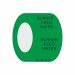 Burner Feed Water self-adhesive Pipework ID Tape - 50mm wide x 33 metres - Green BS 12-D-45 - Internal Grade