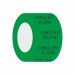 Chilled Flow self-adhesive Pipework ID Tape - 50mm wide x 33 metres - Green BS 12-D-45 - Internal Grade