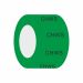 CHWS - Central Heating Water Service self-adhesive Pipework ID Tape - 50mm wide x 33 metres - Green BS 12-D-45 - Internal Grade