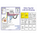 Valve Tags & Drawing for Combi Boiler Heating System - R M Labels