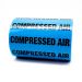 Compressed Air Pipe Identification Tape 150mm - Light Blue 20-E-51 - R M Labels - ID451T150LB