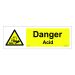Danger Acid Sign