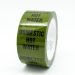 Domestic Hot Water Pipe Identification Tape - Green 12-D-45 - R M Labels - ID156T50G