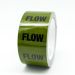 Flow Pipe Identification Tape - Green 12-D-45 - R M Labels - ID168T50G