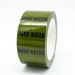 Hard Water Pipe Identification Tape - Green 12-D-45 - R M Labels - ID242T50G