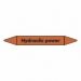 Hydraulic Power Pipe Marker self adhesive vinyl code PMO41a