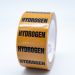 Hydrogen Pipe Identification Tape - R M Labels - ID132T50YO