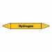 Hydrogen Pipe Marker self adhesive vinyl code PMG45a
