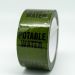 Potable Water Pipe ID Tape - 50mm wide - Green BS 12-D-45 - ID 294T50g