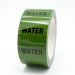 Water Pipe Identification Tape - Green 12-D-45 - R M Labels - ID164T50G