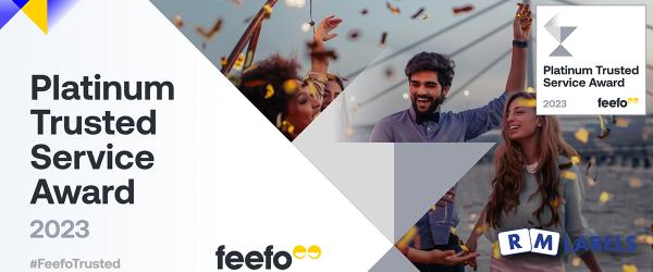 Feefo Platinum Trusted Service Award 2023